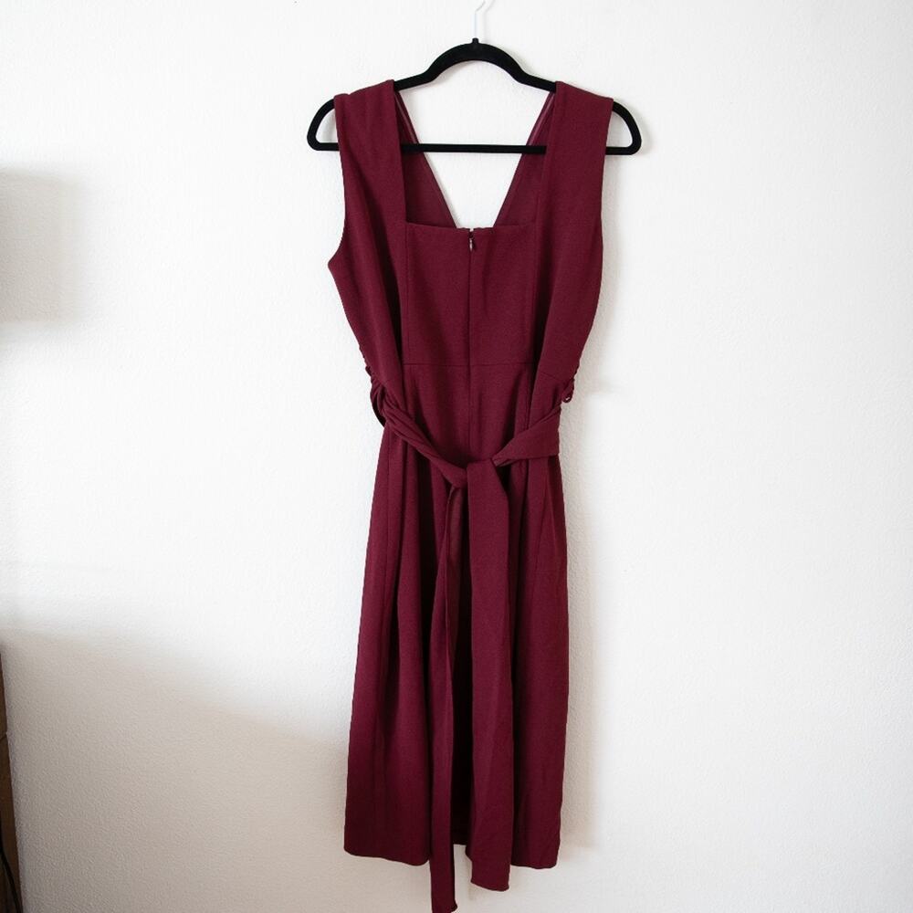 Dress the Population Alessia Tie Waist Crepe Dress - Picture 5 of 6